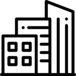 "Icon representing real estate and property investment"